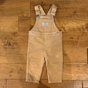 Levi's Kids Brown Cordery Overalls
